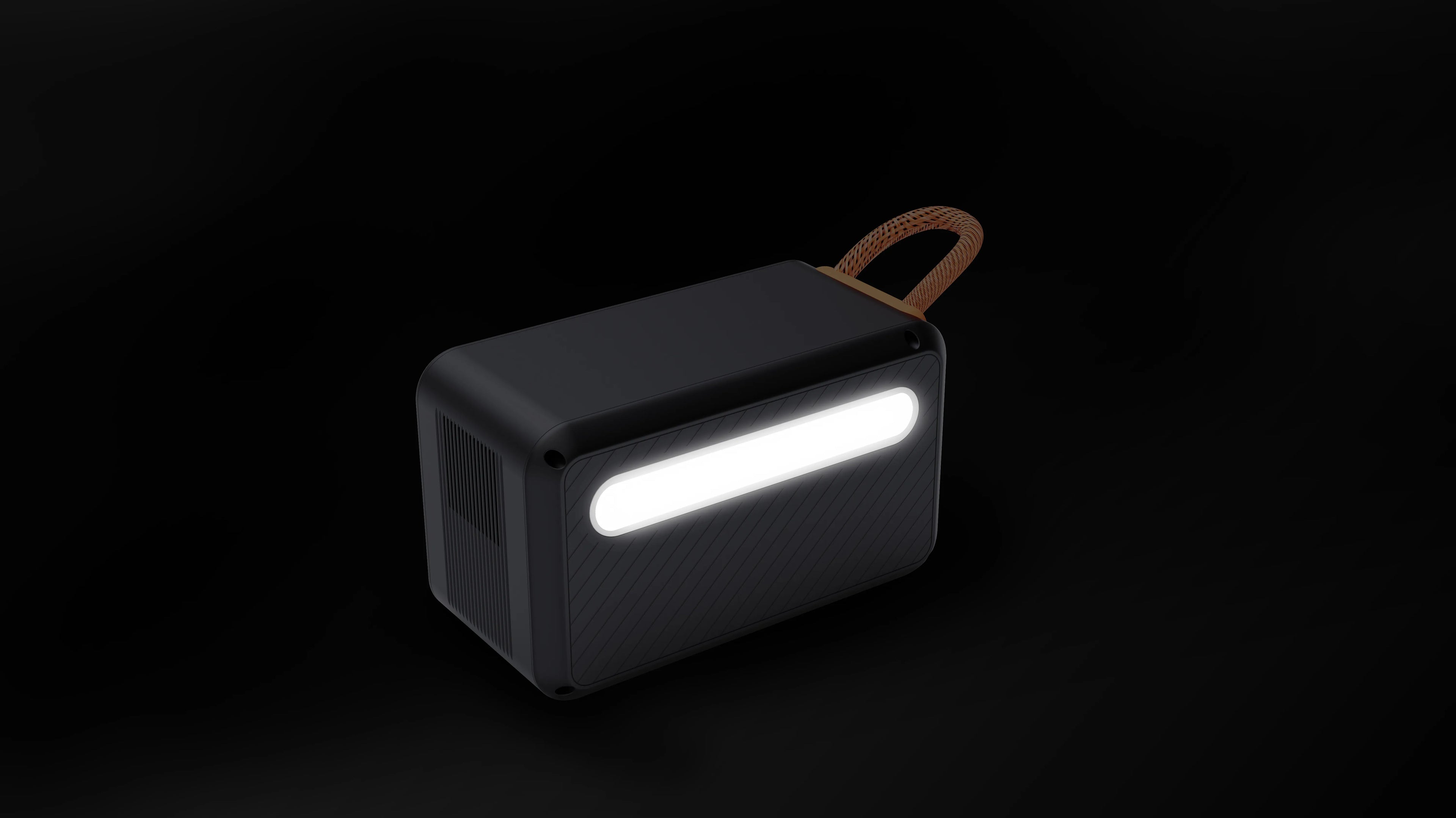 Features overview of the iFORWAY 300W ultra-compact portable power station. Highlighting its 300W high power output, PD 100W bidirectional fast charging, and replaceable shoulder strap for effortless carrying. The smart LCD display shows real-time status, making it the perfect reliable power source for backpacks, minivans, and off-grid daily use.