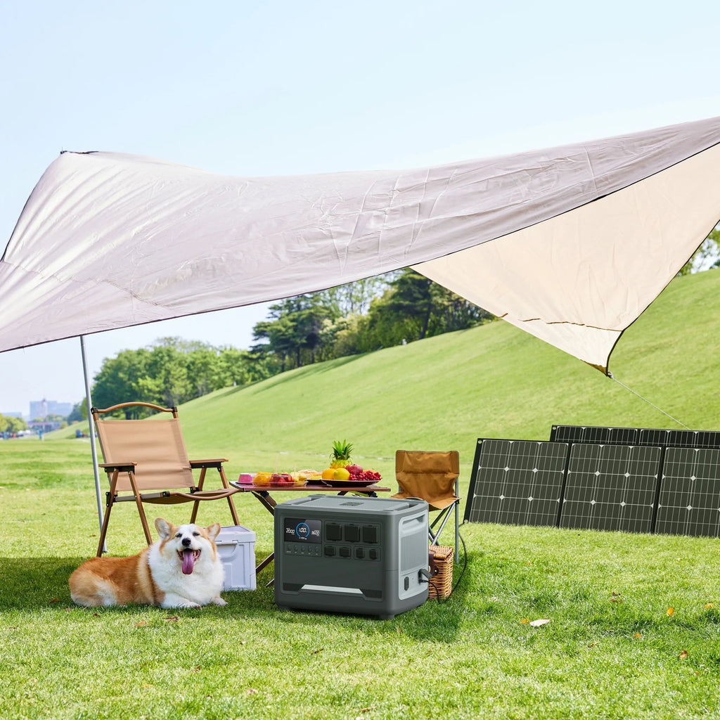 iFORWAY 3072Wh heavy-duty portable power station, providing massive high-capacity battery backup 