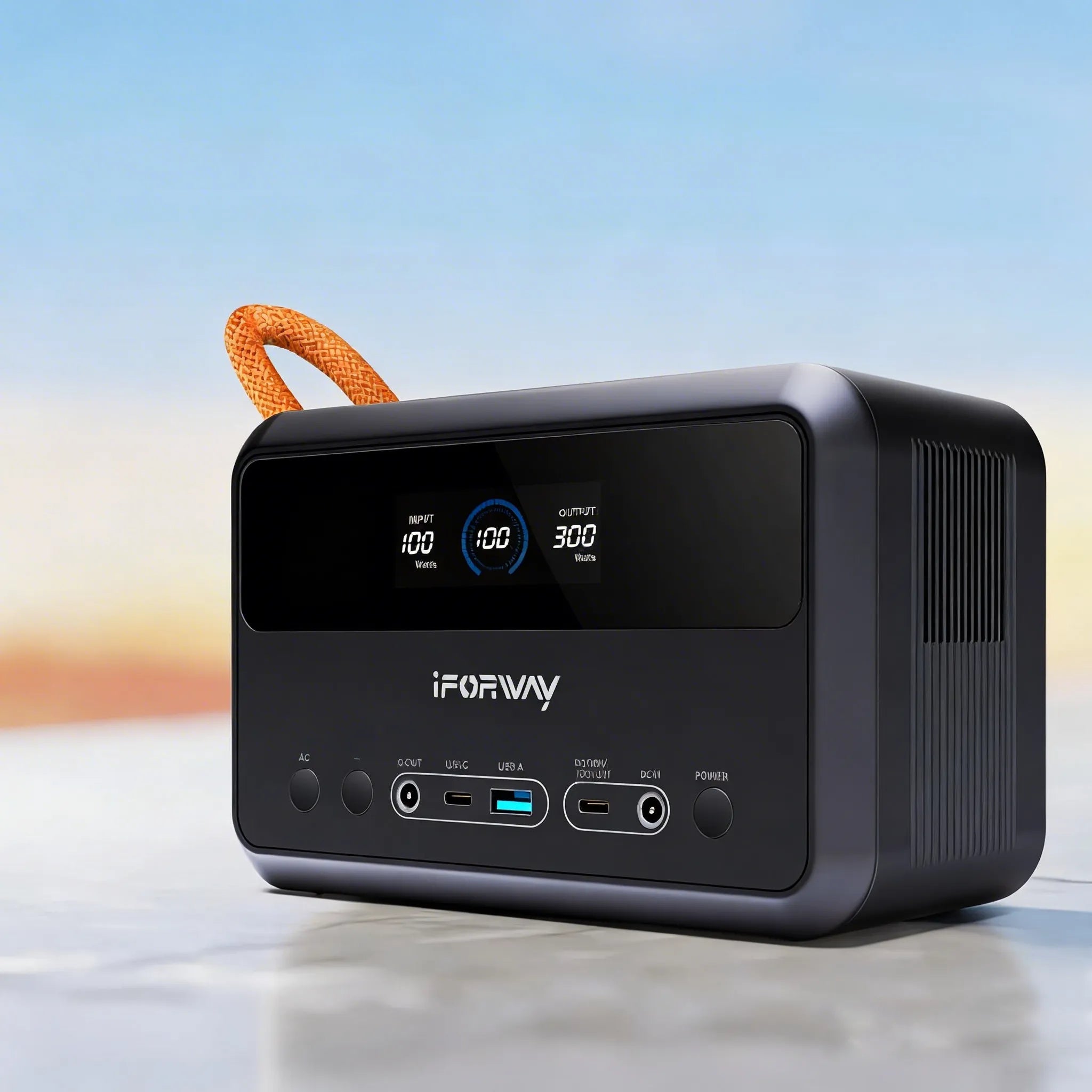  iFORWAY reliable outdoor power solution providing safe and on-the-go electricity for laptops, drones, and small camping appliances.